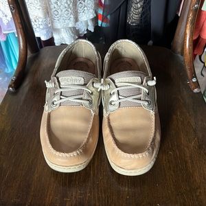 Sperry Topsiders Tan Size 10